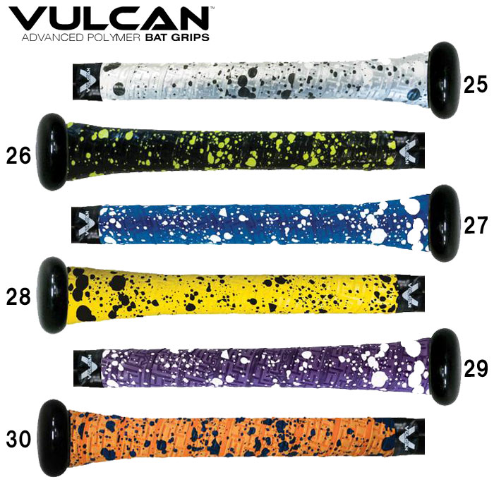 バルカン VULCAN バット グリップテープ SPLATTERシリーズ 正規輸入品 VULCAN-SPLATTER
