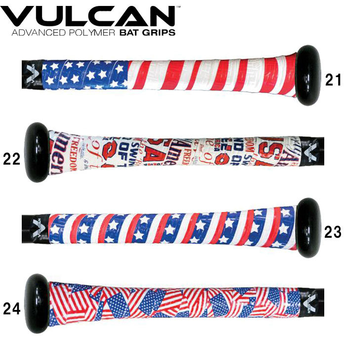 バルカン VULCAN バット グリップテープ USAシリーズ 正規輸入品 VULCAN-USA