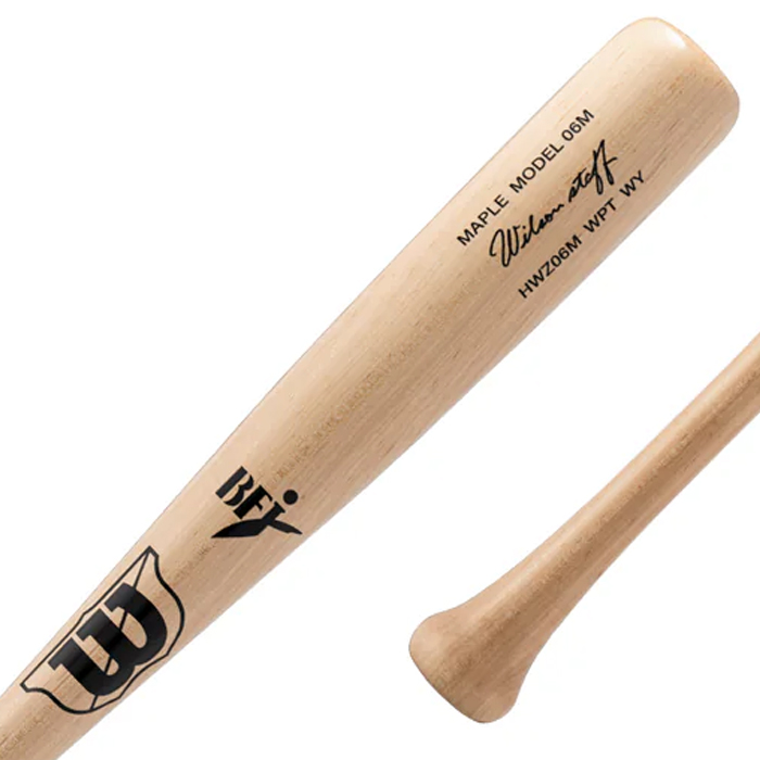 即日出荷 wilson 野球用 硬式用木製バット ウイルソンスタッフ
